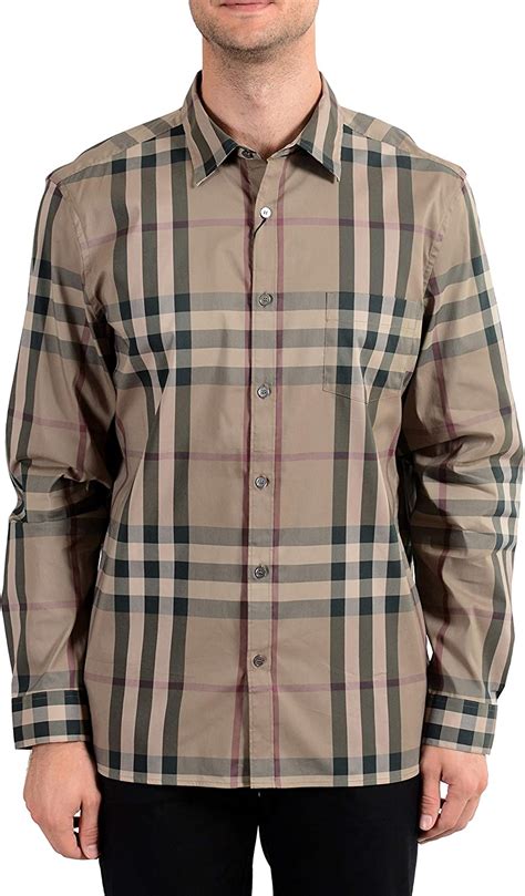 kevin rondal con la camisa burberry|Camisas de marca para hombre .